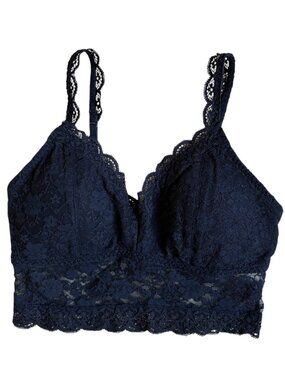 Hollister Lace Bralette (Navy) - Small